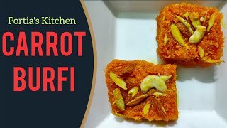 Carrot Burfi/ Gajar ki Burfi/ Carrot Burfi recipe in tamil/ recipes/கேரட் பர்பி