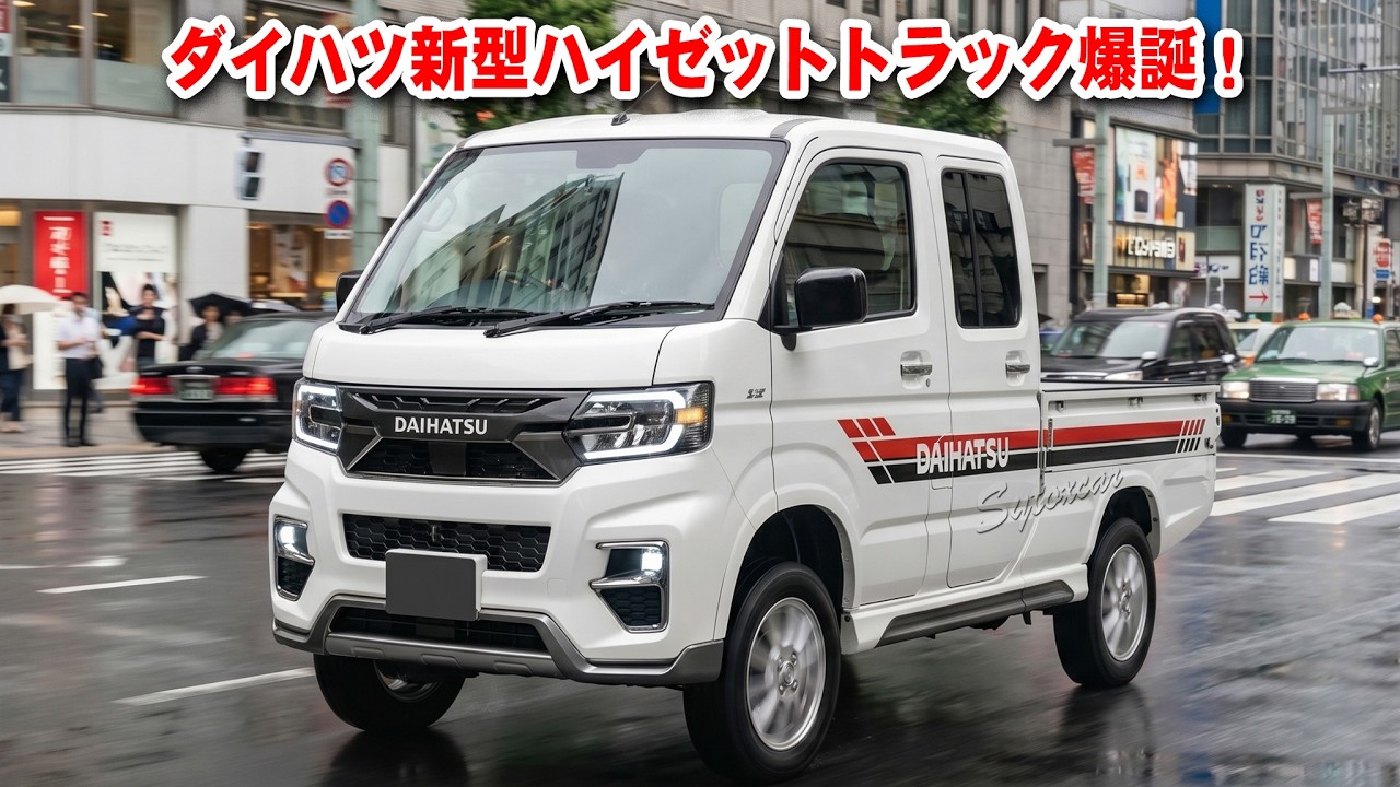 2026 Latest] All-New Daihatsu Hijet Truck Explodes onto the Scene