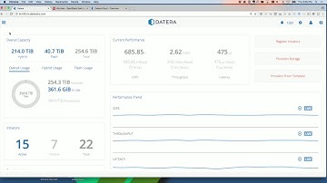 Datera Elastic Data Fabric Demo with Bill Borsari