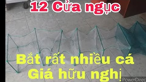 12 cửa ngục bắt cá tuyệt vời , giá tại xưởng cho ACE . 0335.399.558
