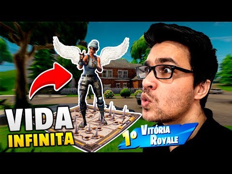 ENCONTREI O PLAYER IMORTAL NO FORTNITE BATTLE ROYALE!