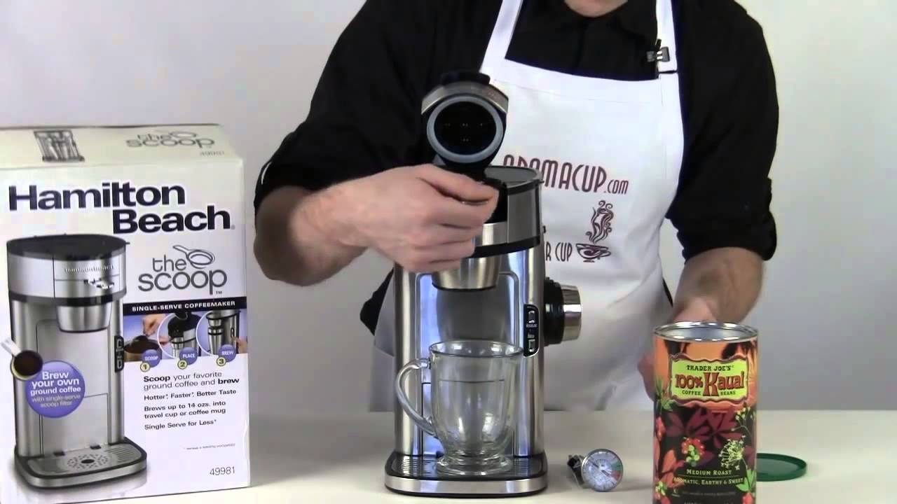 Hamilton beach flexbrew 2 way coffee maker manual