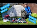 Packing my Osprey Kestrel 48 Backpack with Wild Camping Gear