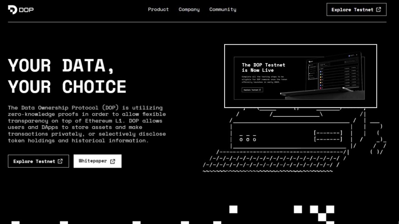 DOP TESNET AIRDOP!! rekomendasi airdrop tesnet terbaru project Data Ownership Protocol