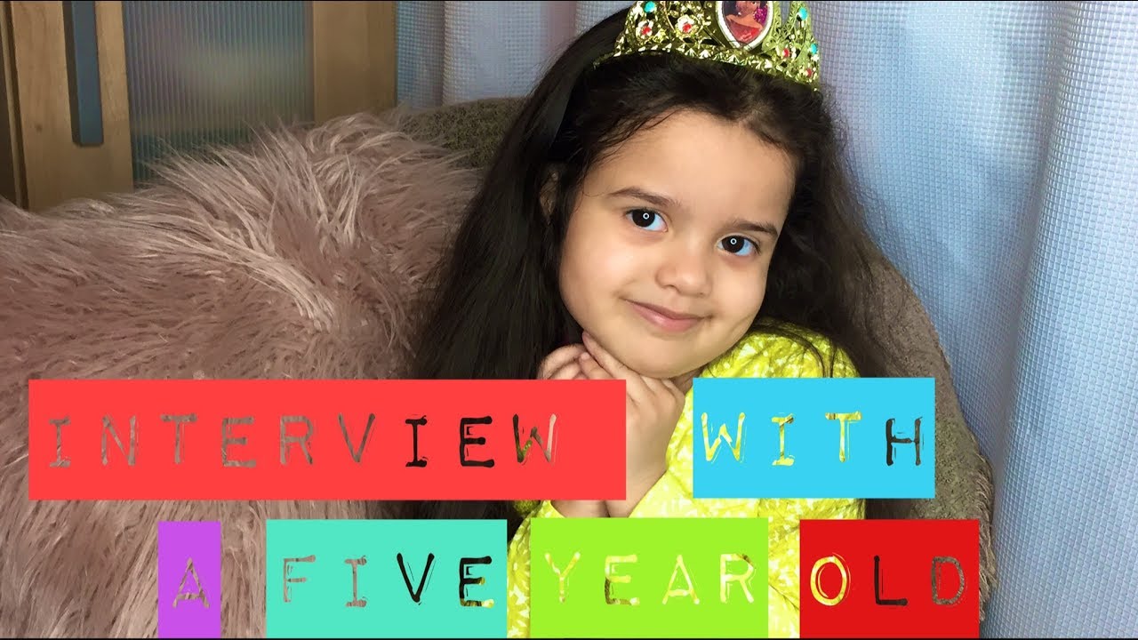 Interview with a 5 year old - YouTube