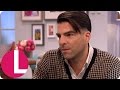 Zachary Quinto Emotionally Opens Up About The Death Of Anton Yelchin | Lorraine