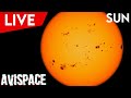 See huge sunspot groups live! | Sun livestream | 21.04.2022
