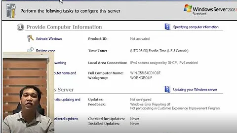 Windows Server 2008 R2 : Initial Configuration Tasks