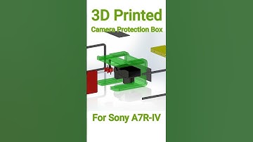 3D Printed Camera Protection Box For Sony A7R IV