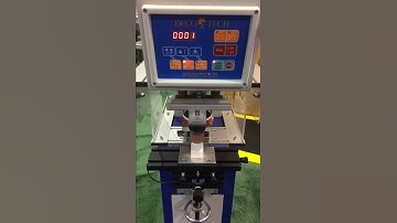 DECO TECH DT-125-1C single color pad printer