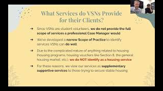 Volunteer Service Navigator(VSN) Recruitment Info Session