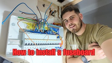 How to install a fuseboard