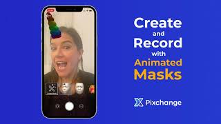 Create with Animated Masks in Pixchange screenshot 3