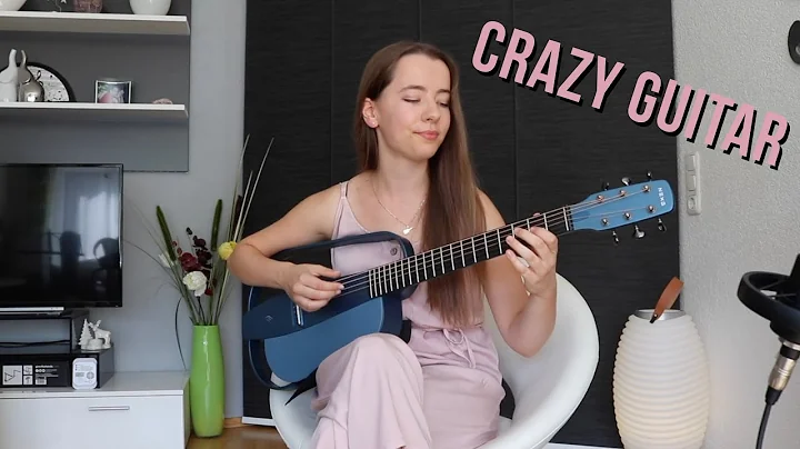 Playing with the Enya Music Smart Audio Guitar - J...