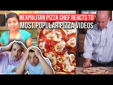 ナポリピッツァのシェフが最も人気のあるピザの動画に反応