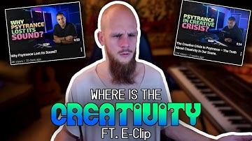 Are we indeed in a Creativity Crisis? - A response to E-Clip!