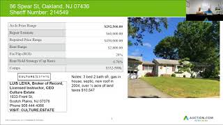 86 SPEAR ST, OAKLAND, NJ - 07436