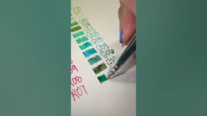 These are SO good! Linked in my Amazon! #pens #glitterpens #stationery