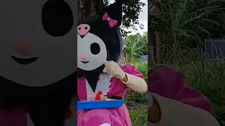 KUROMI MUNTAH DARAH SAMA BELATUNG #dramaduniadinda #lucu #duniadinda #comedy #flimlucu #kuromi #fu