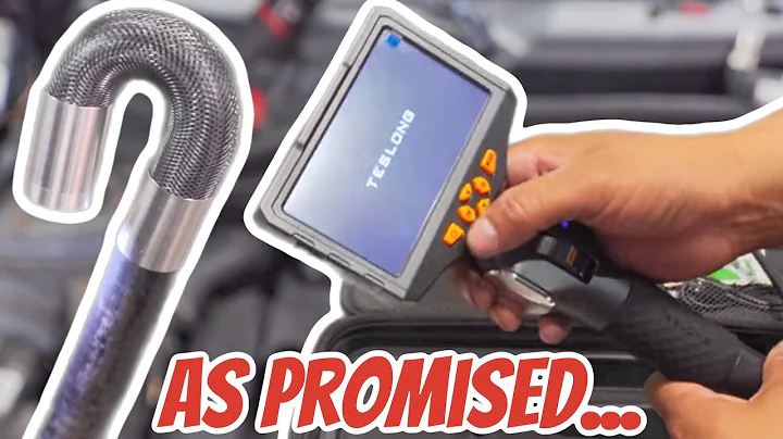 The anticipated, well-priced articulating borescope - TESLONG TD500 - New Release