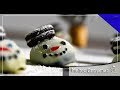 Süße Schneemänner ⛄ aus nur 3 Zutaten - perfektes Giveaway für Weihnachten 🎅