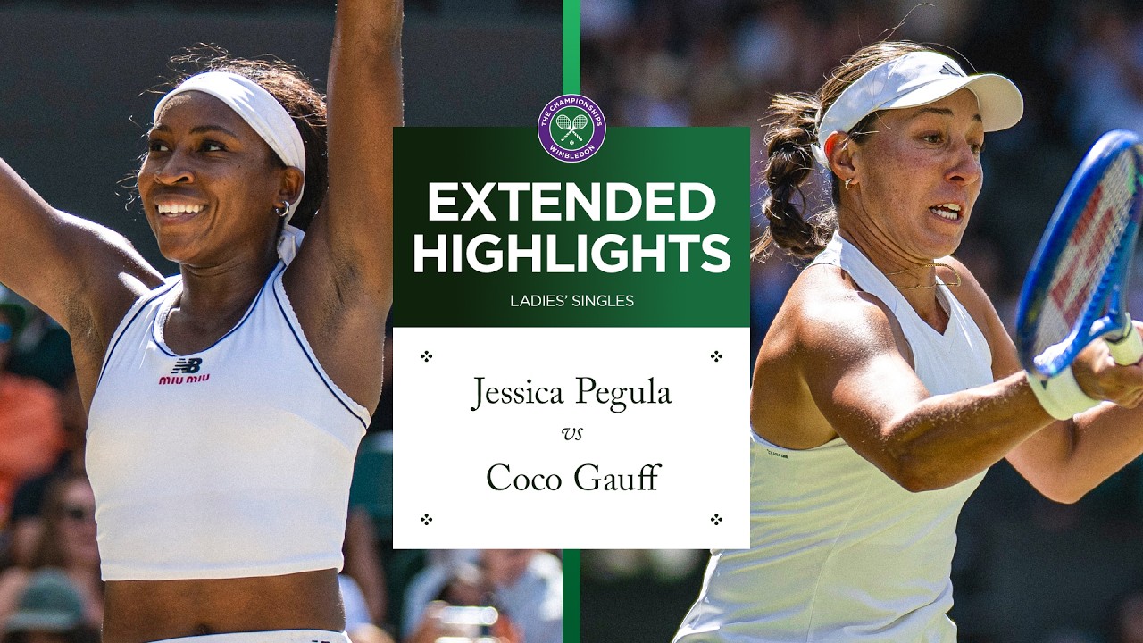 Coco does it again! 😱 | Jessica Pegula v Coco Gauff | Extended Highlights | Wimbledon 2026