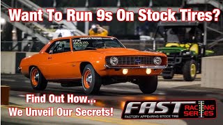 Secrets Unveiled! How To Run 9 Sec 1/4 On Stock Tires FAST Racing Series Stock Appearing ZL1 Camaro
