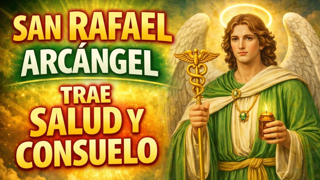 Oración Poderosa para la Salud y los Enfermos Graves a San Rafael Arcángel 