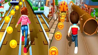 Subway Princess Runner VS Paw Patrol Run Game - WHO’S FIRST??? Android/iOS Gameplay HD screenshot 5