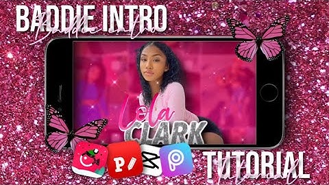 HOW TO MAKE BADDIE INTRO ( Graphicsbysmyah ) 💕🥺 #advancedintro #subscribe #editing #subscribe