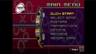NHL FaceOff 2001 Demo - Sony PlayStation - Intro & Title Screen