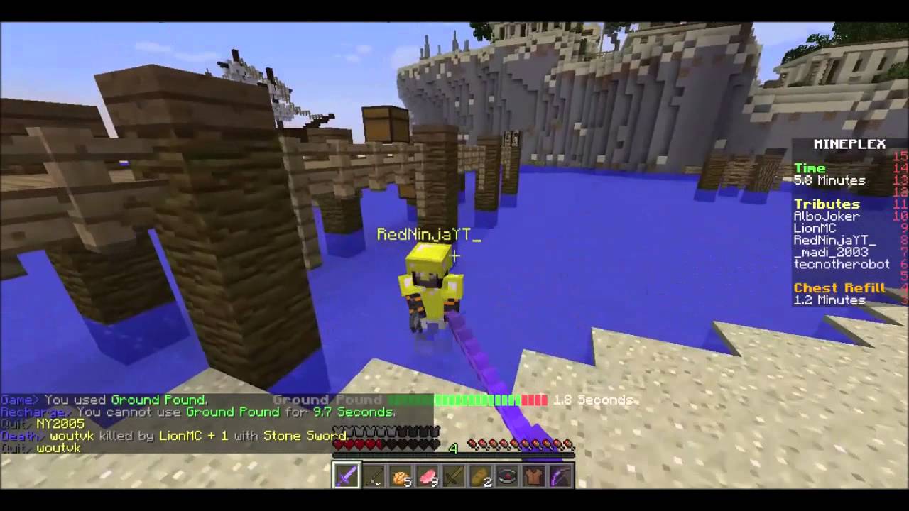 Minecraft kill collage w/LionMC