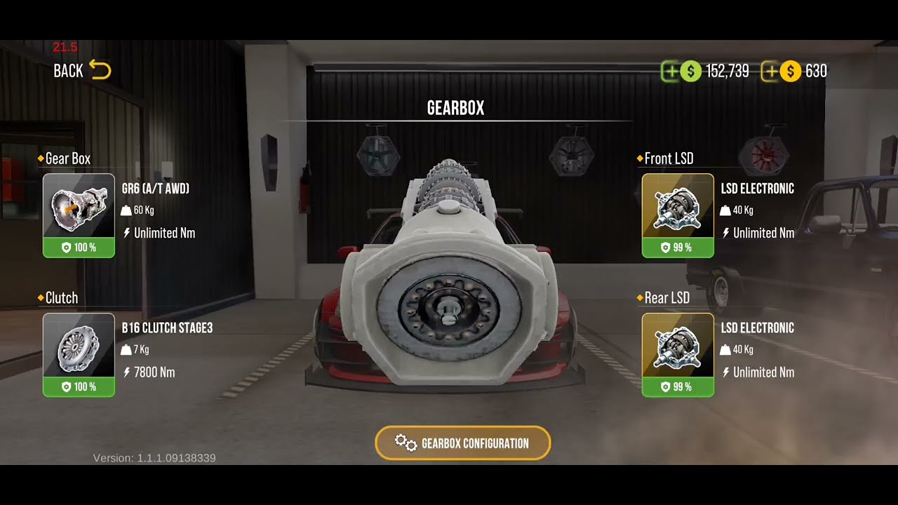 7 Second Ek9 Civic Gearbox+Tune Car Parking Multiplayer 2 YouTube