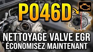 Qu'est-ce Que Le Code Défaut P046D - Capteur Position Valve Egr Signal Errant