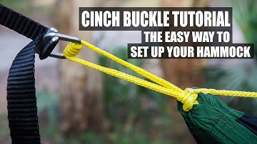 How to set up your Cinch Buckle Hammock Suspension System Tutorial: The Easy way to set up a hammock