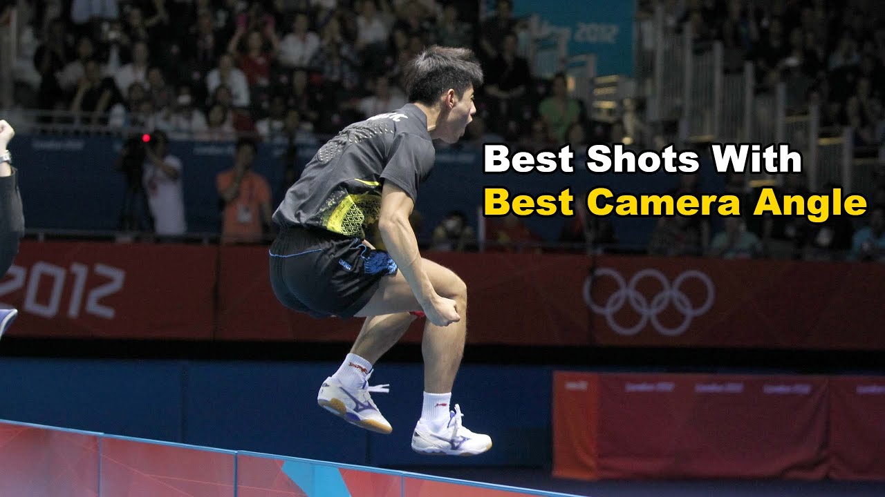 Download Zhang Jike Prime | Best Shots With Best Camera Angle