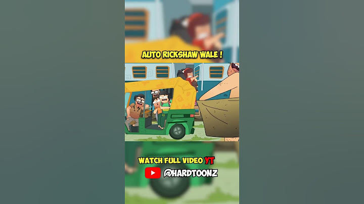 Auto rickshaw wale ! full video @Hardtoonz22 Bad Trip With Bad Boys #animation #hardtooz #shorts