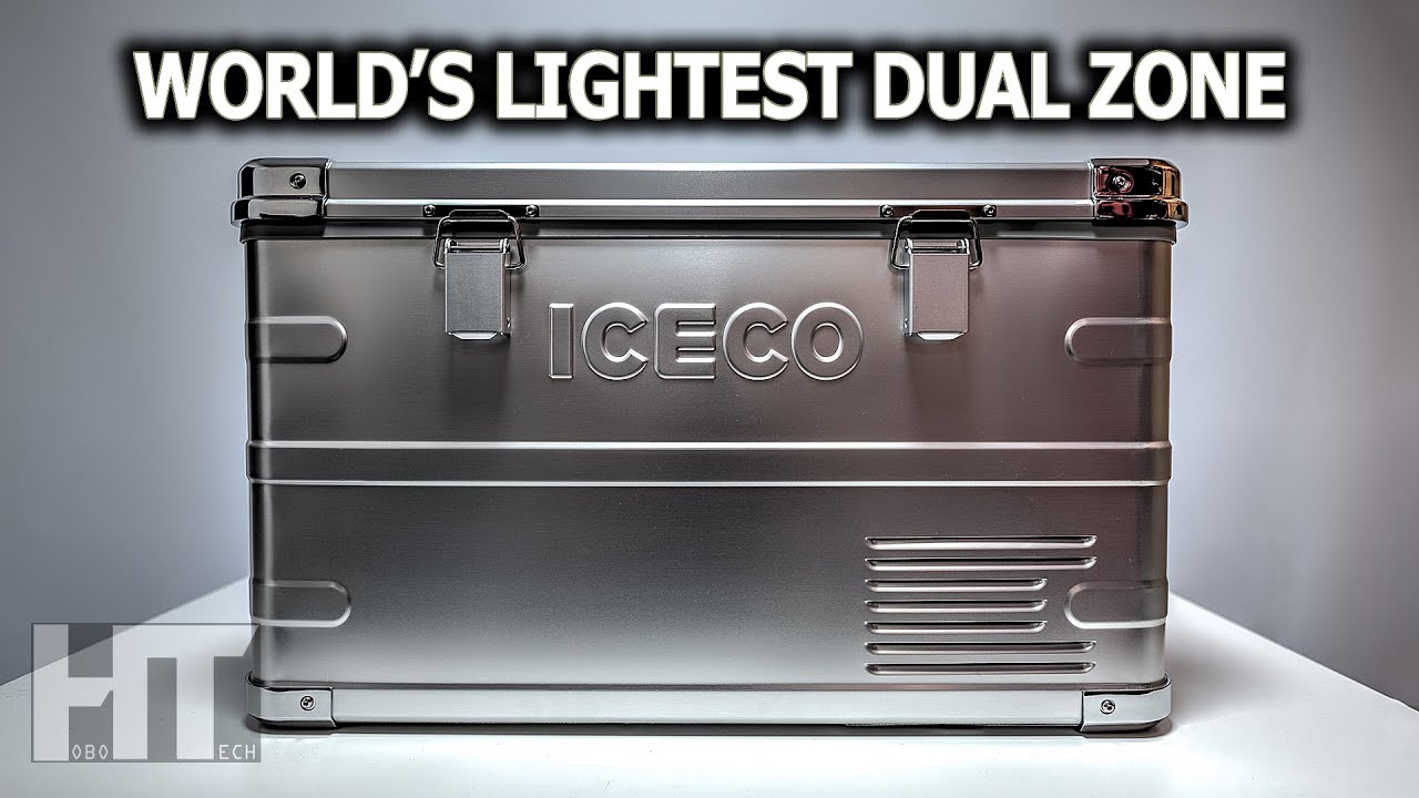 ICECO APL35 All Aluminum 37QT Dual Zone 12v Refrigerator Freezer