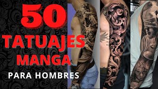 Descubre los 50 mejores diseños de Tatuajes MANGA para HOMBRES / #tattoos / Golden tattoo