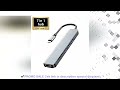 7-in-1 USB-C Docking Station 4K HDTV Adapter USB 3.0/2.0 HUB TYPE C to PD 87W SD TF Reader USB C Spl