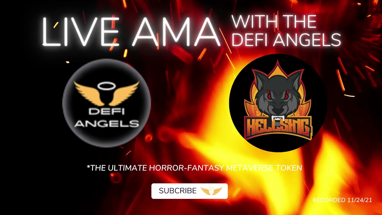 HellsingINU – AMA – Defi Angels Live