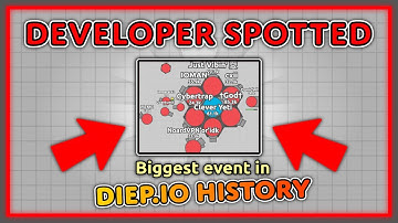 DIEP.IO With The Developer!