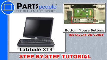 Dell Latitude XT3 Bottom Mouse Buttons How-To Video Tutorial