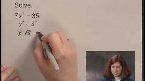 Introductory Algebra Ch9 Ex1