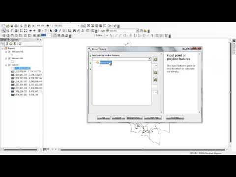 GIS Tutorial: Kernel Density (school example)