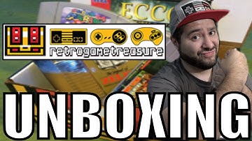 Retro Game Treasure Unboxing! What Did We Get?!