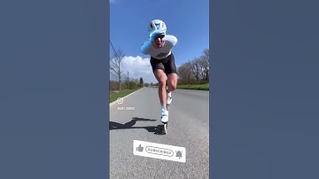 Bart Swings #inlineskating #berlinmarathon #42km #trendingshorts #2024 #swingsonwings #olympics #sk8