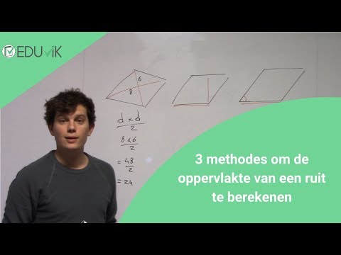 Video: Hoe de oppervlakte van een regelmatige veelhoek te vinden: 7 stappen (met afbeeldingen)