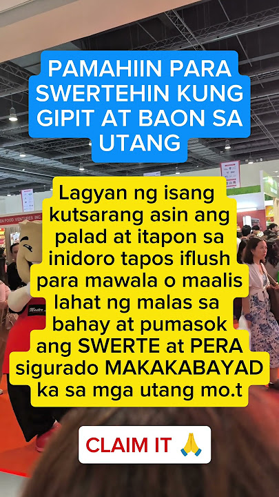 PAMAHIIN PARA SWERTIHIN KUNG GIPIT AT BAON SA UTANG #viral #trending #short #video #fyp