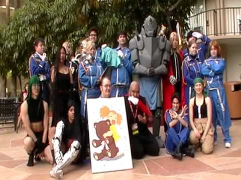 Fullmetal Alchemist cosplay gathering 1/5 - Anime Los Angeles 2010